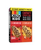 KIND Kids Granola Chewy Bar Variety Pack Gluten Free - Chocolate & Peanut Butter Chocolate Chip, 20-0.81 Oz Bars, 4 Packs, 80 Bars Total - Buy Online on SooperMarket.com