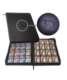 TopDeck 1000 Card Portfolio | 16 Pocket Trading Cards Album | Long Term Storage Binder | Side Load Sleeves | TCG Binder (Black) - Buy Online on SooperMarket.com