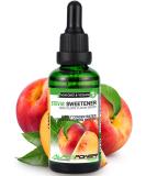 Alphapower Food |Stevia sugar -free flavor drops peach |100% natural liquid aroma + sugar substitute for water muesli desserts smoothies natural peach aroma 50 ml (1 Pack) - Buy Online on SooperMarket.com