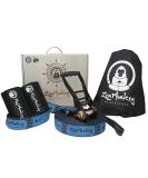 ZenMonkey Slackline Kit 60ft - Easy Setup for Family | Tree Protectors, Carry Bag & Instructions Included - Buy Online on SooperMarket.com