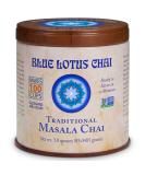 Blue Lotus Chai - Traditional Masala Chai - Makes 100 Cups - 3 Ounce Masala Spiced Chai Powder with Organic Spices - Instant Indian Tea No Steeping - No Gluten 3 Ounce (Pack of 1) - Buy Online on SooperMarket.com