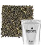 Tealyra - Tie Guan Yin - Oolong Loose Leaf Tea - Iron Goddess of Mercy - Organically Grown - Healing Properties - Best Chinese Oolong - Fresh Award Winning - Caffeine Medium - (8oz / 220g) 8 Ounce (Pack of 1) - Buy Online on SooperMarket.com