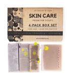 Fixed Shower Gel for Men - 4 Pack Natural Soaps with Dead Sea Mud & Green Tonerde | Bath & Body Essentials - Buy Online on SooperMarket.com
