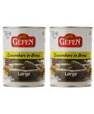 Gefen, Large Pickled Cucumber in Brine, 19oz (2 Pack) - Buy Online on SooperMarket.com