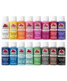 Apple Barrel Acrylic Paint Set 16 Piece (2-Ounce) Best Colors Count 2 Fl Oz (Pack of 16) - Buy Online on SooperMarket.com