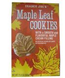 Trader Joe's Maple Leaf Cookies - 2 Pack | Authentic Canadian Treats - Buy Online on SooperMarket.com