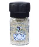 Celtic Sea Salt Light Grey Mini Grinder 1.8 oz - Vital Mineral Blend for Flavor & Health - Buy Online on SooperMarket.com