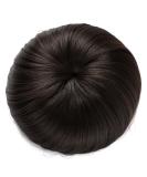 Onedor Synthetic Fiber Hair Extension Chignon Donut Bun Wig Hairpiece (4# - Dark Brown) 4#-Dark Brown - Buy Online on SooperMarket.com