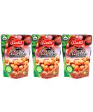 Galil Organic Roasted Chestnuts | Shelled, Gluten Free & Vegan | Ready-to-Eat Snack | 100% Natural | No Preservatives | Perfect for Snacking, Baking, and Cooking | 3.5oz Bags (Pack of 3) - Buy Online on SooperMarket.com