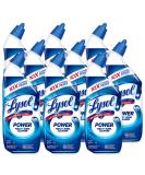 Lysol Power Toilet Bowl Cleaner Gel, For Cleaning and Disinfecting, Stain Removal, 24oz ( 9 count) - Buy Online on SooperMarket.com