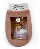 Moroccan Kessa Hammam Spa Scrubbing Glove - Original Two-Layered Design, Superior Quality (Apricot) - Buy Online on SooperMarket.com
