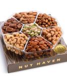 Holiday Nuts Gift Basket - Fresh Sweet & Salty Dry Roasted Gourmet Nuts Gift Basket - Fantastic Food Gift Basket for Men, Birthday, Women, Family, Adults, Christmas, Thanksgiving, Fathers Day, Mothers Day B. Large - Buy Online on SooperMarket.com