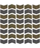 40 PCS Antique Metal Buff Counter Tokens with Velvet Bag Magic The Gathering Token Creature Stats or Loyalty Counters for MTG CCG Card Gaming Accessories, Black&Bronze - Buy Online on SooperMarket.com