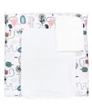 Tuptam Wrap Edition - 2 Terry Trains MAR02579 Hedgehog in the Forest/Mint 70x70 cm - International Shipping Available - Buy Online on SooperMarket.com