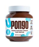 Pongo Cocoa Hazelnut Protein Spread - Low Sugar and Low Carb - Natural Flavor - Keto-Friendly Spread for Breakfast Snacks & Desserts - No Palm Oil & Artificial Sweeteners - 13 oz - Buy Online on SooperMarket.com