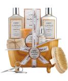 Fathers Day Gifts for Men  Birthday Gifts Spa Gift for Him  Dad  Mens  11pc Vanilla Almond Unique Grooming Self Care Baskets  Bath & Body Beauty & Personal Beard Care Gifts for Men Who Have Everything - Buy Online on SooperMarket.com