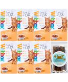 Cat Treats bundle contains Lick e Lix Chicken Webbox Licky Lix Kitten Treats and Snacks Lick-e-Lix Pack of 7 x 5's - Total 35 x 15g sachets and our Silvervine Chew Sticks - Buy Online on SooperMarket.com
