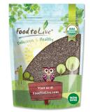 Organic Black Chia Seeds 5 lbs | Non-GMO, Whole & Sproutable | Vegan, Kosher, Keto | Rich in EFAs, Fiber & Protein | Ideal for Chia Pudding & Smoothies | Bulk Pack - Buy Online on SooperMarket.com
