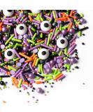 Sweets Indeed Sprinkles - Halloween Sprinkles - Cake Sprinkles - Candy Eyeball - Cupcake and Cake Topper - Monster Mash - 6 ounces - Buy Online on SooperMarket.com