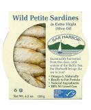 Bar Harbor Wild Petite Sardines in Extra Virgin Olive Oil - 4.2 oz (120 g) | Gourmet Seafood Delight - Buy Online on SooperMarket.com
