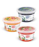 Inspire food bubble tea pearl set - 3 -pack popping boba fruit beads |Strawberry mango blueberry | Tapioka pearls 100% vegan and gluten -free without artificial dye 450g strawberry mango blueberry blueberry 3 x 450 grams - Buy Online on SooperMarket.com