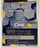Cien Anti-Wrinkle Night Cream with Q10 Hyaluronic Acid & Vitamin E - 50ml | Anti-Aging Skincare for Youthful Skin - Buy Online on SooperMarket.com
