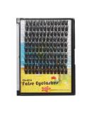 Dedila 120Pcs Handmade D Curl Wide Stem Individual False Eyelashes Cluster Set - 20mm Dramatic Volume Eye Lashes for DIY Home Extensions - Buy Online on SooperMarket.com