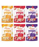 Happy Baby Organics Yogis Freeze-Dried Yogurt & Fruit Snacks, Variety Pack, 1 Ounce (Pack of 6) Variety Pack 1 Ounce (Pack of 6) - Buy Online on SooperMarket.com