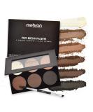 Mehron Pro Brow Palette: Pressed Powders and Pomade for Perfect Brows - Buy Online on SooperMarket.com