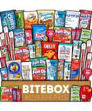 BiteBox Care Package - 45 Count Variety Snacks for Valentine's Day | Cookies, Granola Bars, Chips & Candy Gift Box for College Students & Offices - Buy Online on SooperMarket.com