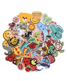 Harsgs 60pcs Random Assorted Styles Embroidered Patches, Bright Vivid Colors, Sew On/Iron On Patch Applique for Clothes, Dress, Hat, Jeans, DIY Accessories 60PCS Random Pack of Assorted - Buy Online on SooperMarket.com