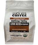 Lucy Jo's Coffee Roastery, Organic Mellow Belly Low Acid Blend, Ground, 11 oz (11 OZ) 11 Ounce (Pack of 1) - Buy Online on SooperMarket.com
