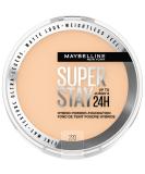 Maybelline Super Stay Up to 24HR Hybrid Powder-Foundation, Medium-to-Full Coverage Makeup, Matte Finish, 220, 1 Count - Buy Online on SooperMarket.com