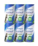 PetLovers Lint Roller Refills - 540 Sheets Extra Sticky for Pet Hair Removal - 6 Pack - Buy Online on SooperMarket.com