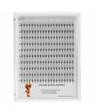 Bodermincer D Curl Premade Fans 10D Long Stem Eyelash Extensions - 10-18mm Faux Mink Professional Russian Volume (11MM) | International Shipping - Buy Online on SooperMarket.com