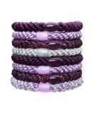 L. Erickson Grab & Go Ponytail Holders Royal Set - Secure & Gentle Hold (Set of 8) - Buy Online on SooperMarket.com