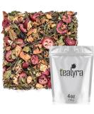 Tealyra - White Cloud Catcher - Fruity White Loose Leaf Tea Blend - Cherry - Cranberry - Antioxidants and Vitamines Rich - All Natural Ingredients - Low Caffeine - 112g (4-ounce) 3.95 Ounce (Pack of 1) - Buy Online on SooperMarket.com