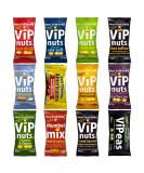 New York Delhi ViPnuts Ultimate Selection Box (12 x 63g) minimum 8 types - usually more - a flavour for every palate - snacks lovers gift - Buy Online on SooperMarket.com