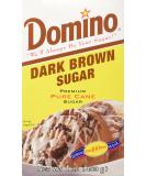 Domino Pure Cane Dark Brown Sugar 1lb 1 Pound (Pack of 1) - Buy Online on SooperMarket.com