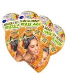 7th Heaven Manuka Honey Hair Rescue Mask - Strengthen Damaged Roots with Coconut & Cold-Pressed Oils | 4-Piece Pack - International Shipping Available - Buy Online on SooperMarket.com
