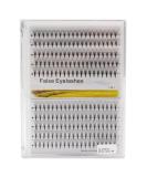 Buy Large Tray-Dedila Long Stem 14D Natural False Eyelashes - Mixed Lengths 8-14mm | Premade Volume Lash Extensions for Stunning Eye Looks - Buy Online on SooperMarket.com
