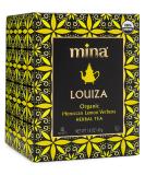 Mina Louiza, Organic Moroccan Lemon Verbena Herbal Tea Bags, 15 Biodegradable Sachets - Buy Online on SooperMarket.com