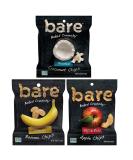 Bare Baked Crunchy Fruit Snack Pack - Gluten Free - Apples, Bananas, and Coconut Flavors - 0.53 Ounce (Pack of 16) - Multi-Fruit Snack Pack - Buy Online on SooperMarket.com