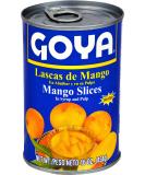 Goya Foods Mango Slices in Heavy Syrup 16 oz - Pack of 24 | Premium Quality Mangoes, Perfect for Snacking or Baking - Buy Online on SooperMarket.com