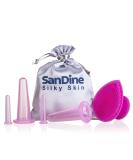 Sandine Pink Cupping Therapy Set for Facial Contouring and Cellulite Reduction - Buy Online on SooperMarket.com