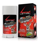 LETHAL Deodorant Stick: 24-Hour Protection for Men and Women - Unscented, Aluminum-Free, Invisible Solid - 3 oz - Buy Online on SooperMarket.com