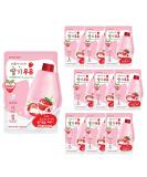 WELCOS KWAILNARA Strawberry Milk Sheet Mask - 10 pcs | Hydrating Skincare | International Shipping Available - Buy Online on SooperMarket.com