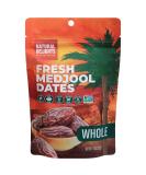 Natural Delights Medjool Dates - Large & Plump Whole Dates, Non-GMO Verified, 8 oz Container - Buy Online on SooperMarket.com