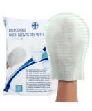 Aiesi Disposable Soap Wash Gloves - Pack of 20 | High-Quality Waterproof Soft Sponge | Fragrant & Rinseless Cleaning - Buy Online on SooperMarket.com