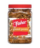 Fisher Snack Glazed Pecans 24 Ounces Made with Whole Mammoth Pecans - Buy Online on SooperMarket.com